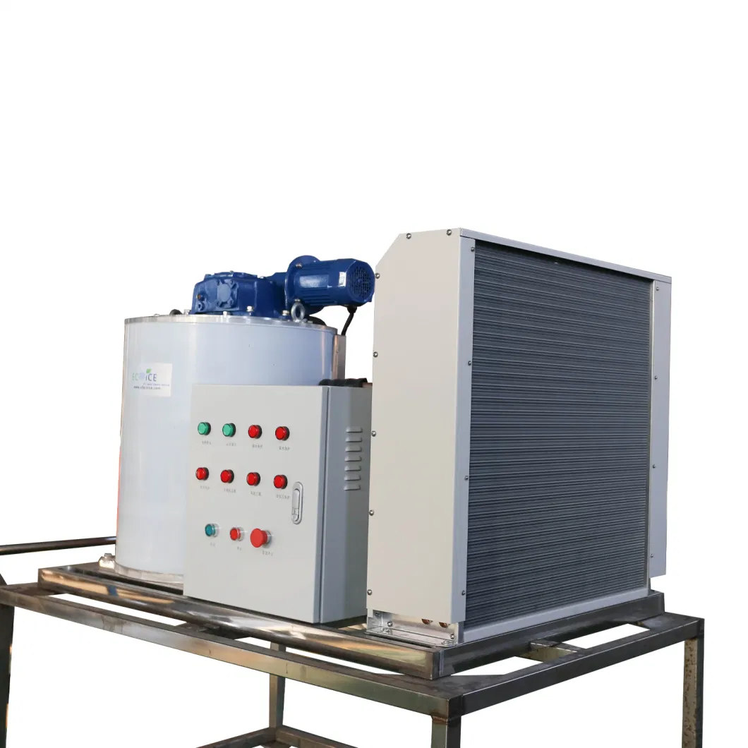 1ton 3ton 5ton 10ton Commercial Flake Ice Maker Making Machine for Supermarket