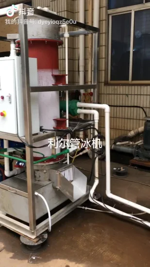 Lier Bitzer 압축기(1t/24h)를 갖춘 고품질 지능형 상업용 산업용 튜브 제빙 기계